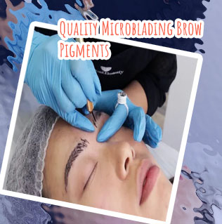 Brow pigments microblading