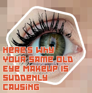 Mascara makes my eyes red