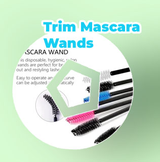 Mascara wand spoolie