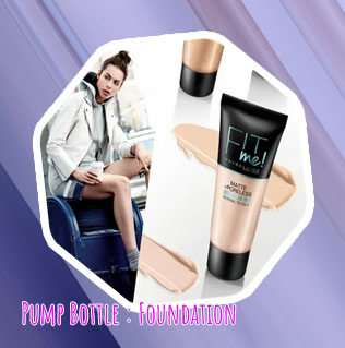 Maybelline foundation pump
