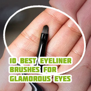 Thin brush eyeliner