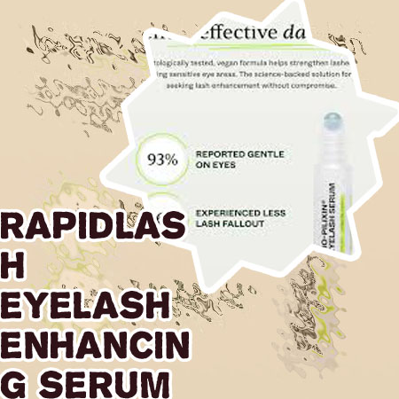 Rapid lash growth serum